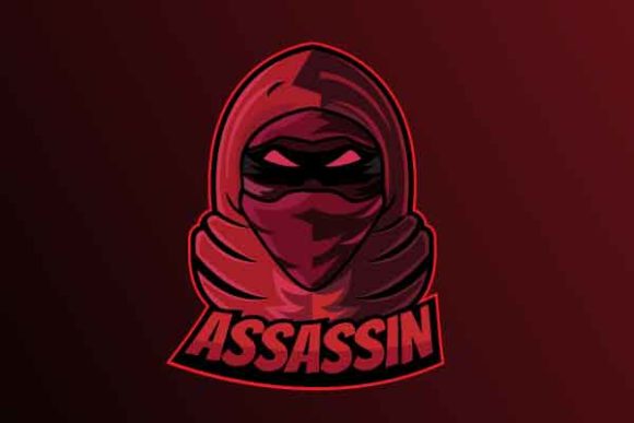 Assassin ESport Gaming Logo Template: Elevate Your Team's Brand with Professional Design