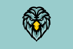 Blue Eagle E Sports Logo Gaming Mascot: A Powerful Branding Tool for Your Team
