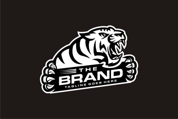 Empower Your Brand with the Majestic Tiger Head Logo