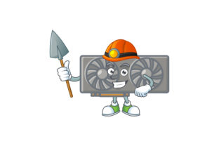 Explore the Gaming VGA Card Miner Cartoon
