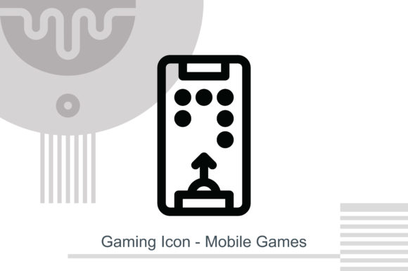 Exploring Gaming Icon - Mobile Games: A Versatile Vector Design Resource