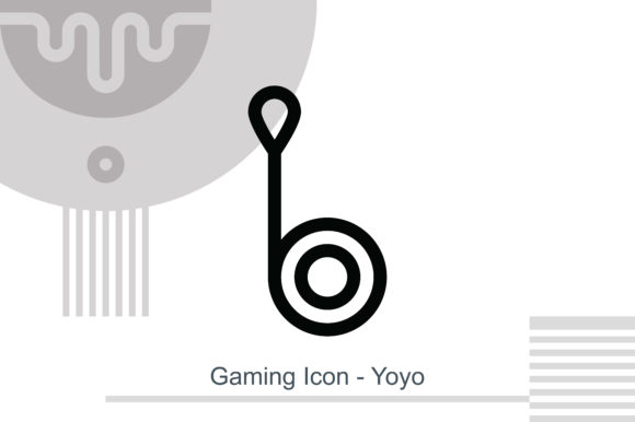 Exploring Gaming Icon - Yoyo: A Versatile Vector Design for Print and Digital Projects