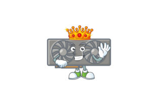 Exploring Gaming VGA Card Cartoon Character Style: Crown and Download Details