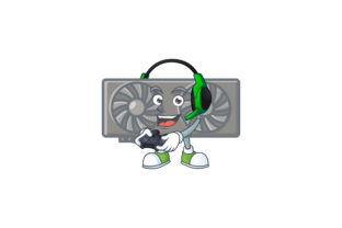 Exploring the Gaming VGA Card Cartoon Character Style - Gamer 2