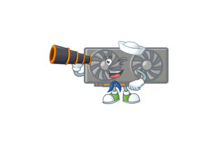 Exploring the Unique Gaming VGA Card Cartoon Character Style - Sailor