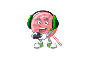 Gaming Lollipop: A Sweet and Playful Character