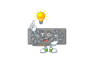 Gaming VGA Card Cartoon Character Style: A Creative and Engaging Visual Concept