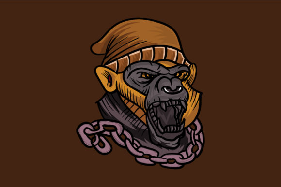 Gorilla Esport Gaming Mascot Logo: A Versatile Branding Solution