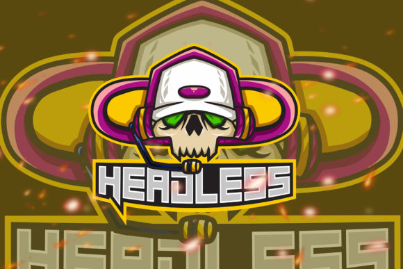 Headless Squad Esport Gaming Logo