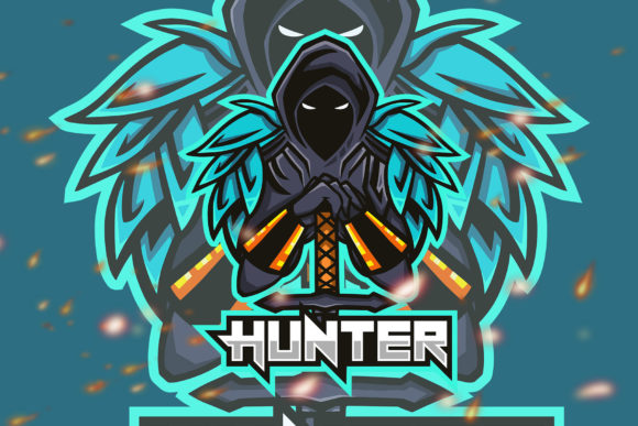 Hunter Squad Esport Gaming Logo