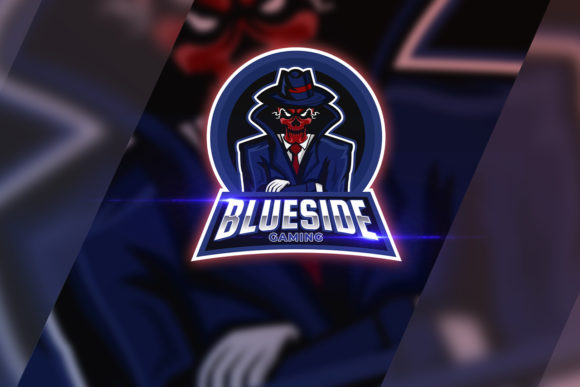 Introducing BLUESIDE Gaming Mascot for Esports: A Versatile Design Solution