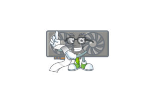Meet the Accountant: A Gaming VGA Card Cartoon