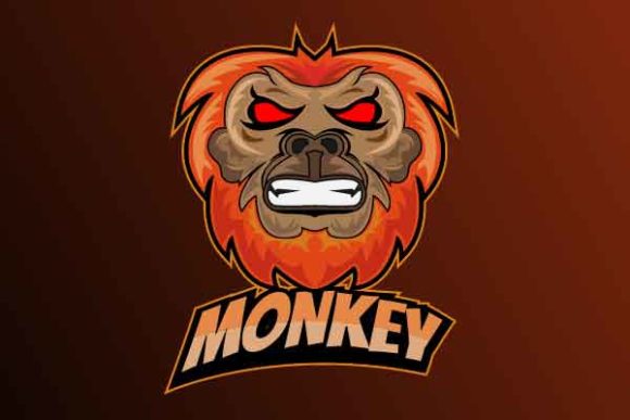 Monkey ESport Gaming Logo: Creative and Versatile