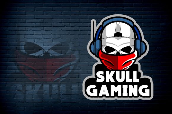 Skull Gaming E-Sport Logo: A Bold Brand Identity