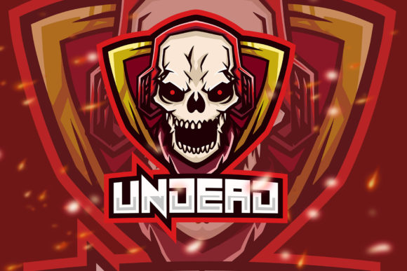 Undead Squad Skull Esport Gaming Logo: A Unique Branding Solution for Your Team