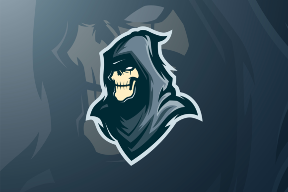 Unleash Your Brand with the Skull Assassin Logo Gaming Mascot Esport