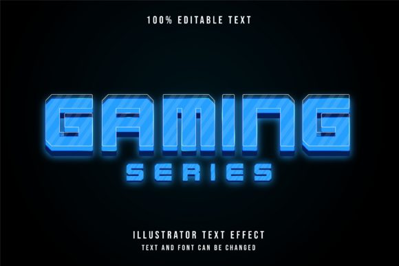 Unlock Your Creativity with Gaming Series - Text Effect