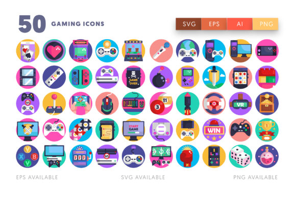 Unlocking Creativity with 50 Gaming Icons: A Comprehensive Guide